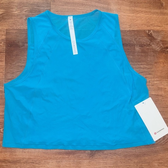 lululemon athletica Tops - lululemon athletica Sky Blue Muscle Tee